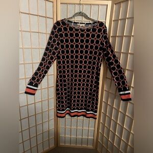 Michael Kors Dress with Pattern, Size Large, EUC